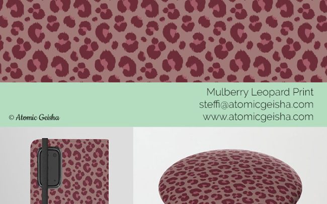 Mulberry Leopard Print Collection